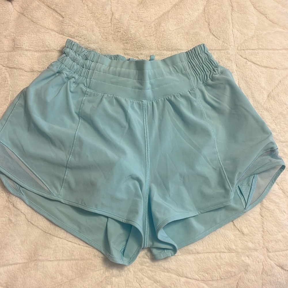 light teal lulu HR hotty hots size 4